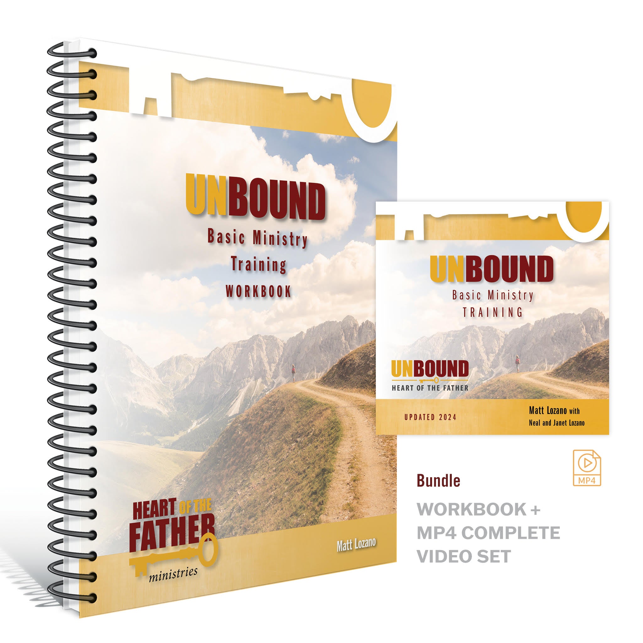 Unbound Basic Ministry Training MP4 Videos + Workbook Set