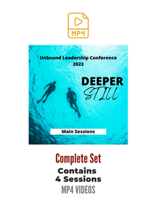 Unbound Leadership Conference 2023: Main Sessions 1-4 Complete Set of MP4s