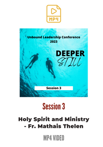 Unbound Leadership Conference 2023 Main Session 3 MP4: Holy Spirit and Ministry